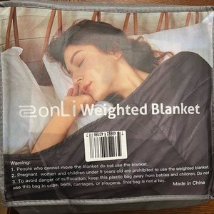 ZonLi Weighted Blanket 60''x80'' 15lbs - Grey